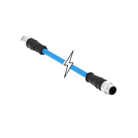 Molex MIC 4P M/MP ST/ST D-CODED 4M 1201088132